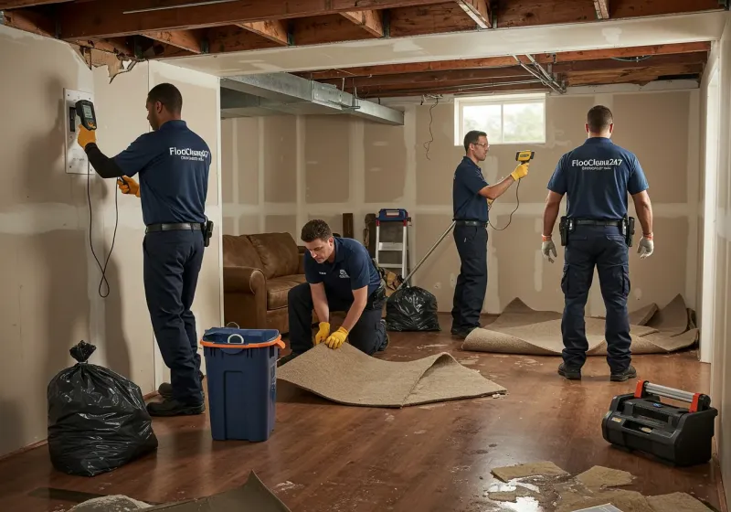 Flood DamageMaterial Assessment and Debris Removal process in Rogers, TX