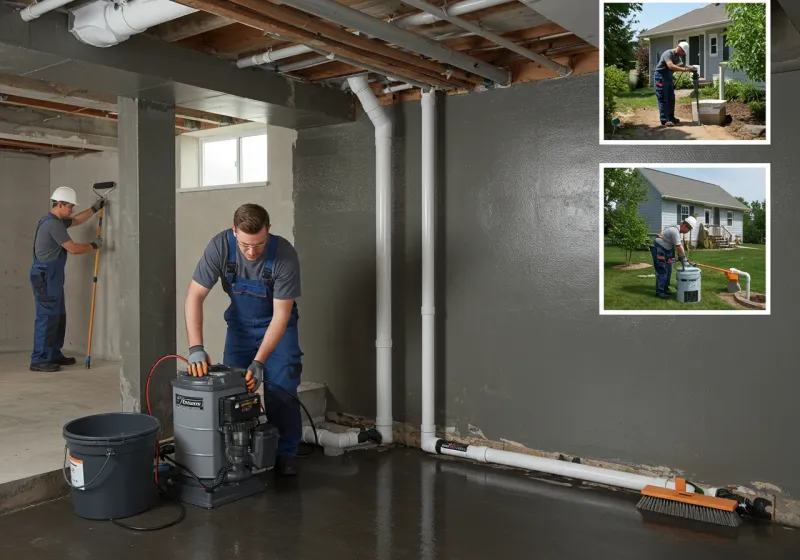 Basement Waterproofing and Flood Prevention process in Rogers, TX